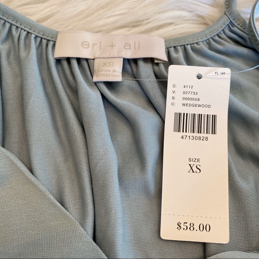 Anthropologie Eri + Ali Petipa Wrap Top XS - Picture 5 of 7